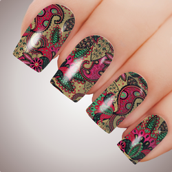 Aztec Fusion - ULTIMATE COLLECTION - Full Nail Decal Water Transfer Tattoo