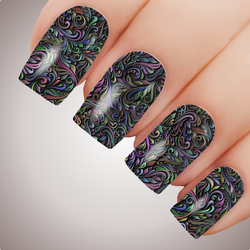 Dark Embrace - ULTIMATE COLLECTION - Full Nail Decal Water Transfer Tattoo