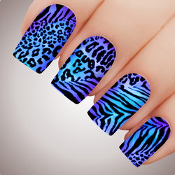 ANIMAL INSTINCTS Mystic Full Cover Nail Decal Art Water Slider Sticker