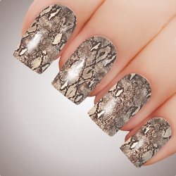 Cobra - ULTIMATE COLLECTION - Snakeskin Full Nail Art Decal Water Transfer Tattoo