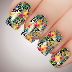 Tropical Animal - ULTIMATE COLLECTION - Full Nail Art Decal Water Transfer Tattoo