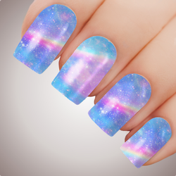 Rainbow Dreams Galaxy - ULTIMATE COLLECTION - Full Nail Art Decal Water Transfer Tattoo