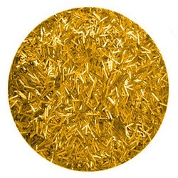 Glittering Gold FLITTER Nail Art Glitter Strips for Acrylic or UV Gel Nails 