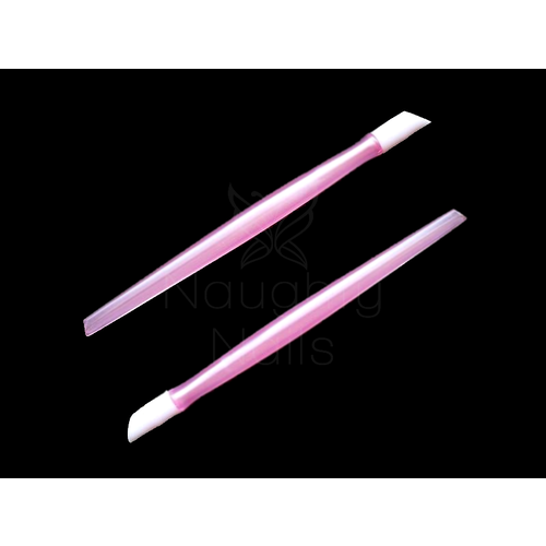 2 x Rubber Tip Cuticle Pusher - PINK - Perfect for Jamberry Nail Wraps Decals