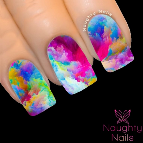 Cloud Nine ORACLE COLLECTION Full Cover Nail Water Transfer Decal Sticker Art Tattoo