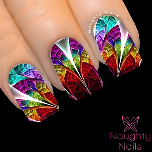 Mesmerized ORACLE COLLECTION Full Cover Nail Water Transfer Decal Sticker Art Tattoo