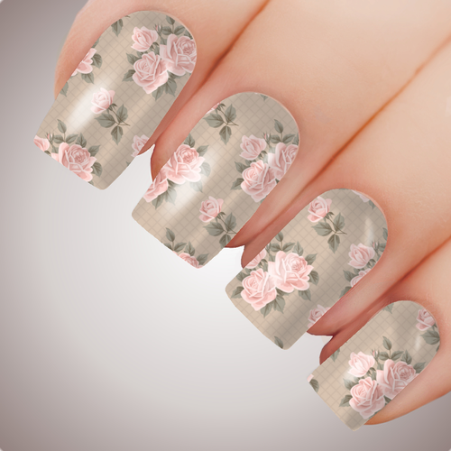 Elegant Rose - ULTIMATE COLLECTION - Full Nail Decal Water Transfer Tattoo