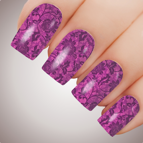 Jacquard Pink - ULTIMATE COLLECTION - Full Nail Decal Water Transfer Tattoo