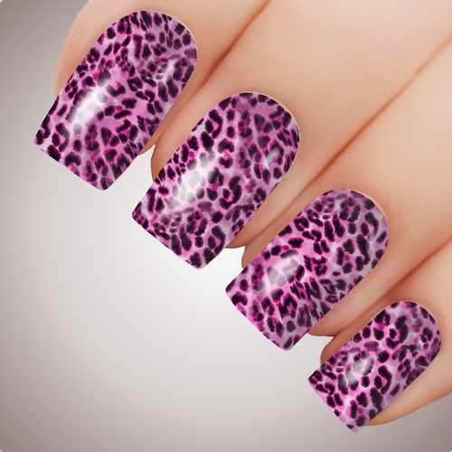Animalistic in Pink - ULTIMATE COLLECTION - Animal Print Full Nail Art Decal Water Transfer Tattoo