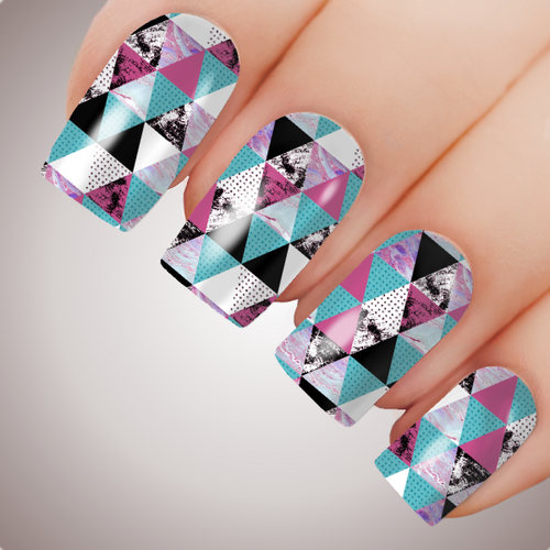 Geometric - ULTIMATE COLLECTION - Full Nail Art Decal Water Transfer Tattoo