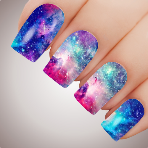 Enchanted Galaxy - ULTIMATE COLLECTION - Full Nail Art Decal Water Transfer Tattoo