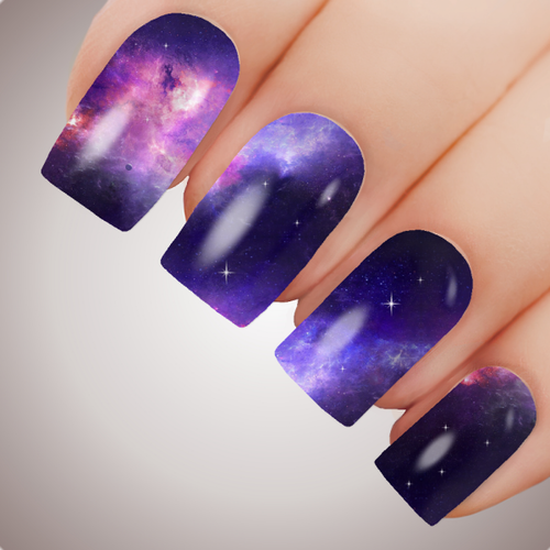 Serene Galaxy - ULTIMATE COLLECTION - Full Nail Art Decal Water Transfer Tattoo