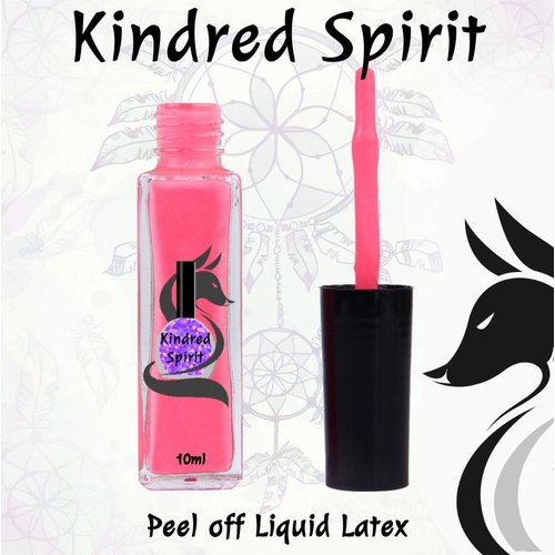 Pink KINDRED SPIRIT 10ml Nail Latex Palisade Peel Off Art Liquid Latex