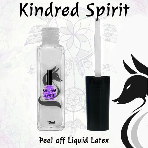 White KINDRED SPIRIT 10ml Nail Latex Palisade Peel Off Art Liquid Latex